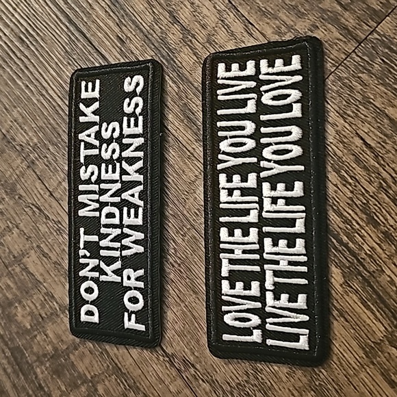 Brand new iron on patches - Picture 1 of 7